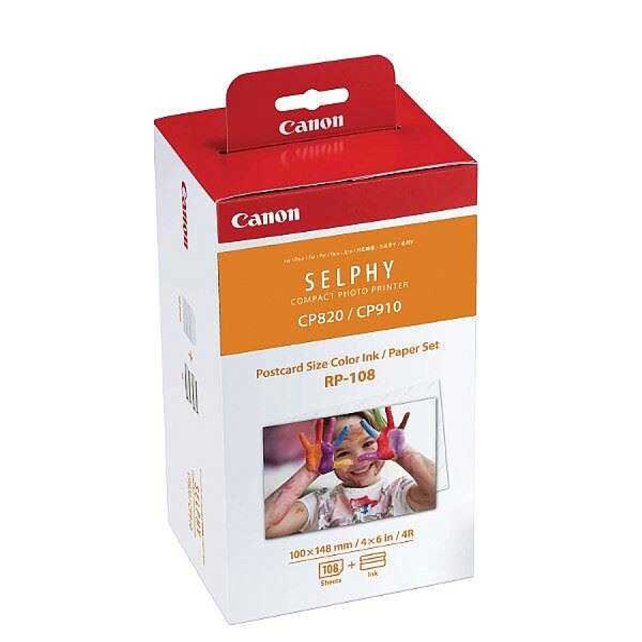 New Canon Canon Rp-108 Inkt Cassette/Paper Set