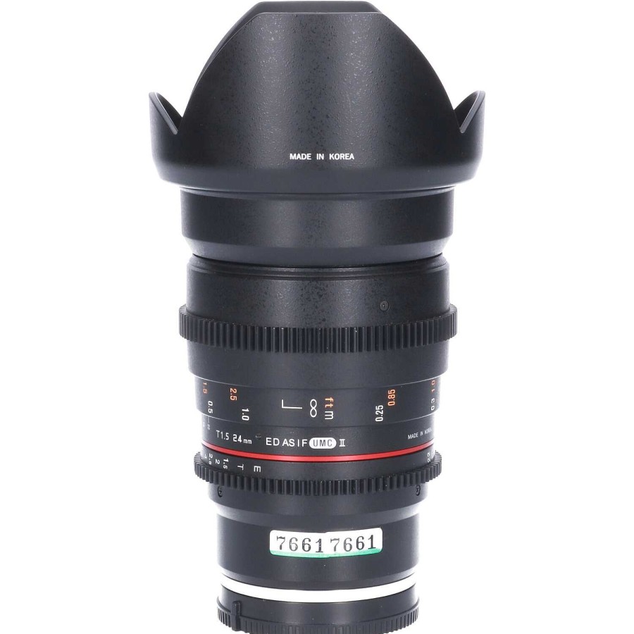 Online Samyang Tweedehands Samyang 24Mm T1.5 Ed As If Umc Vdslr Ii Sony E Cm7661