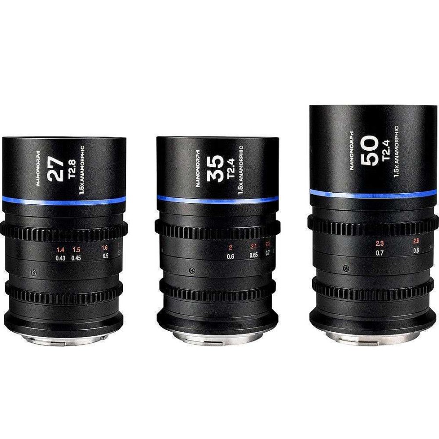 Clearance Laowa Laowa Nanomorph S35 Bundle (Blue) (Cine) Fuji X