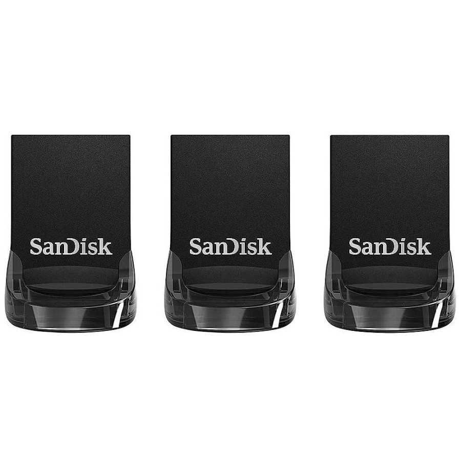 Online SanDisk Sandisk Ultra Fit Usb 3.1 Flash Drive 3-Pack