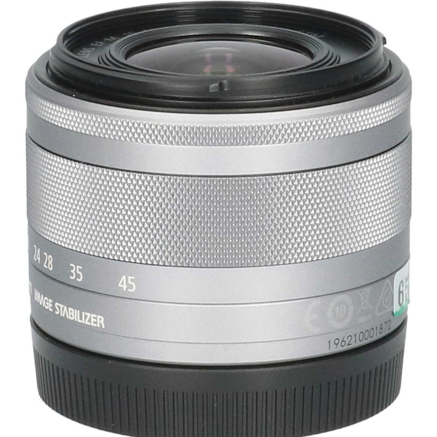 Hot Canon Tweedehands Canon Ef-M 15-45Mm F/3.5-6.3 Is Stm - Zilver Cm6517