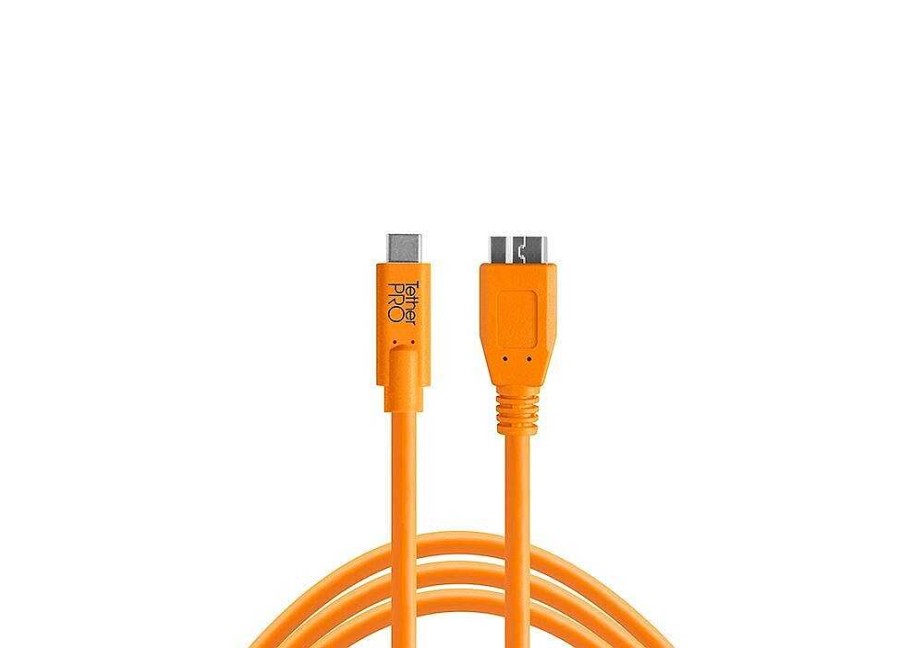 Hot Tether Tools Tether Tools Tetherpro Usb-C - 3.0 Micro-B (4,6M Oranje)