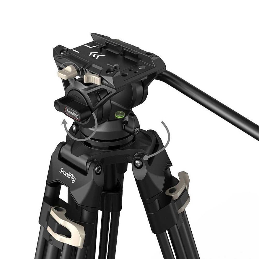 New SmallRig Smallrig 3751 Ad-01 Heavy-Duty Fluid Head Tripod