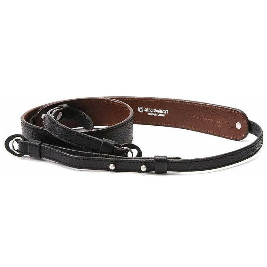 New Artisan & Artist Artisan & Artist Acam 284 Leather Camera Strap Black