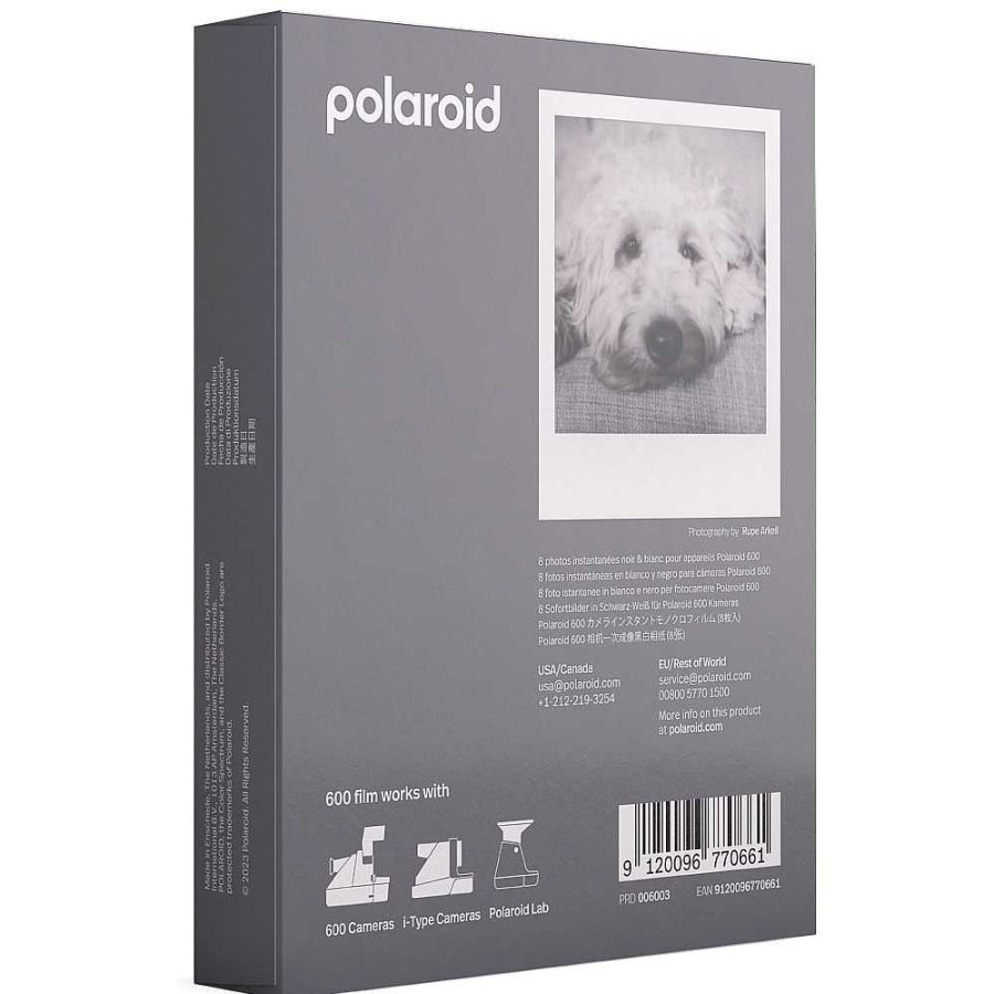 Best Polaroid Polaroid Originals B&W Instant Film For 600