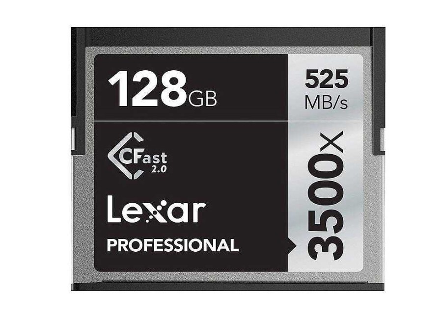 New Lexar Lexar Cfast Pro 128Gb 3500X Speed Cf Kaart