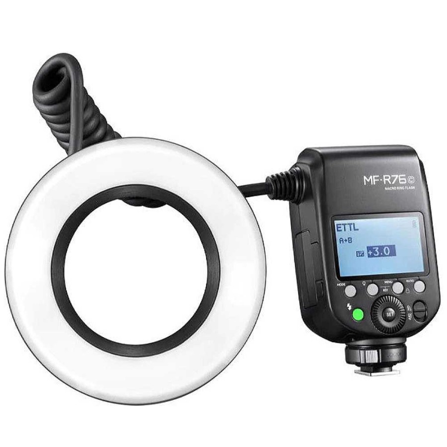 Clearance Godox Godox Mf-R76C Ttl Macro Ring Flash Canon